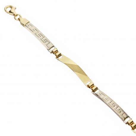 Pulsera de hombres en oro 18 Carats