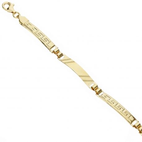 Pulsera de hombres en oro 18 Carats