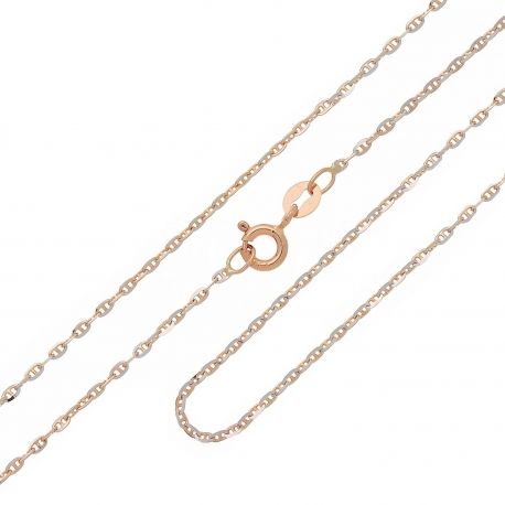 Catenina Forzatina Rose Gold és White 18k