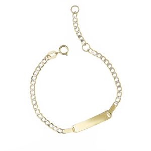 Kettenarmband mit 18K Gold...