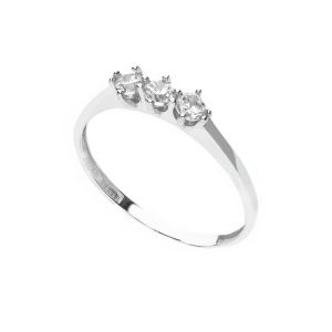 Ringe Trilogy i 18k hvitt...