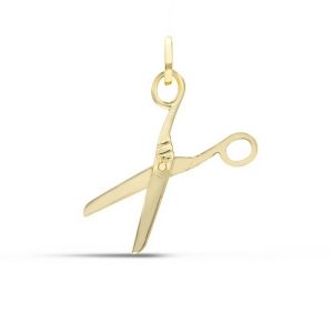 Pendant Scissors in Gold 18...