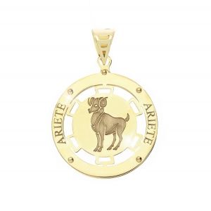 Pendant Zodiac Sign Aries...