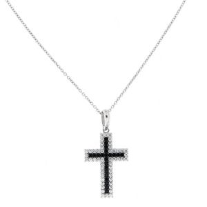 Collier avec croix de...