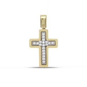 Cruz de Oro Amarillo 18k...