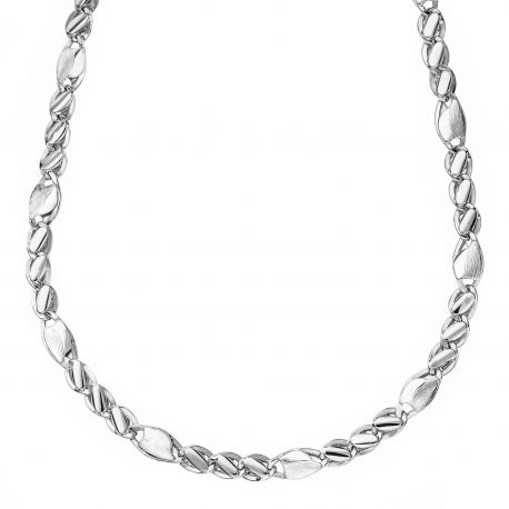 18k White Gold Chain for Men