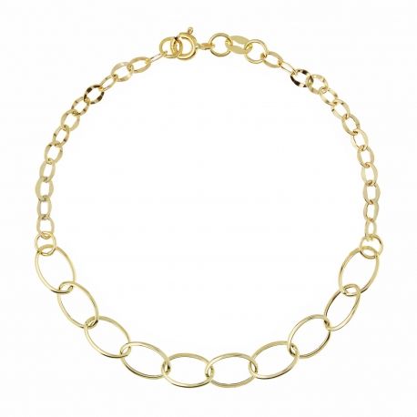 Bracciale a Catena in Oro Giallo18k