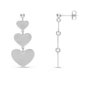 Heart Earrings Pendants in...