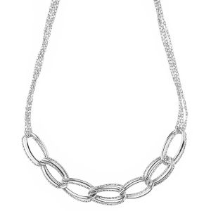 18k White Gold Chain Necklace