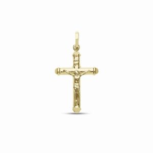 Yellow Gold Bombed Cross...