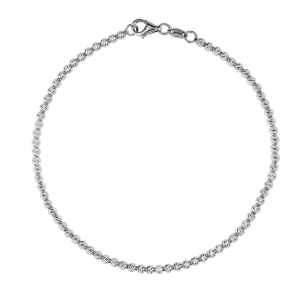 Pálená náramek 18k White Gold