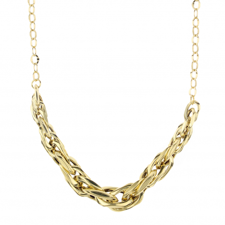 18k Gold collier de chaîne pour femmes