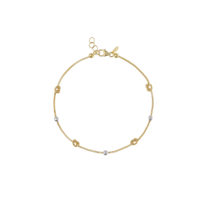 Bracelet Node with Gold...