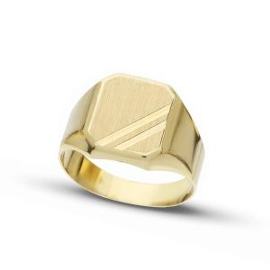 Yellow Gold Rectangular...