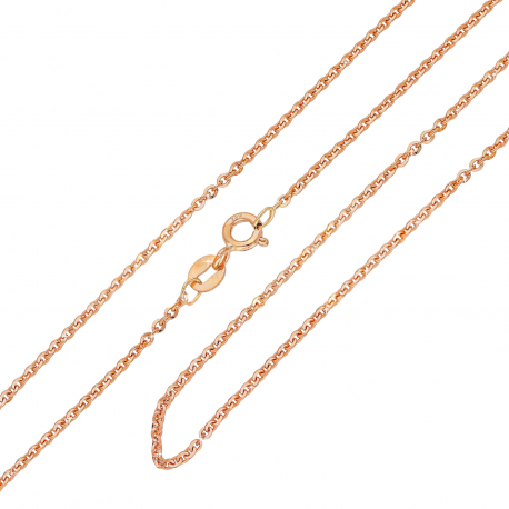 18k Rose Gold Rolo kett